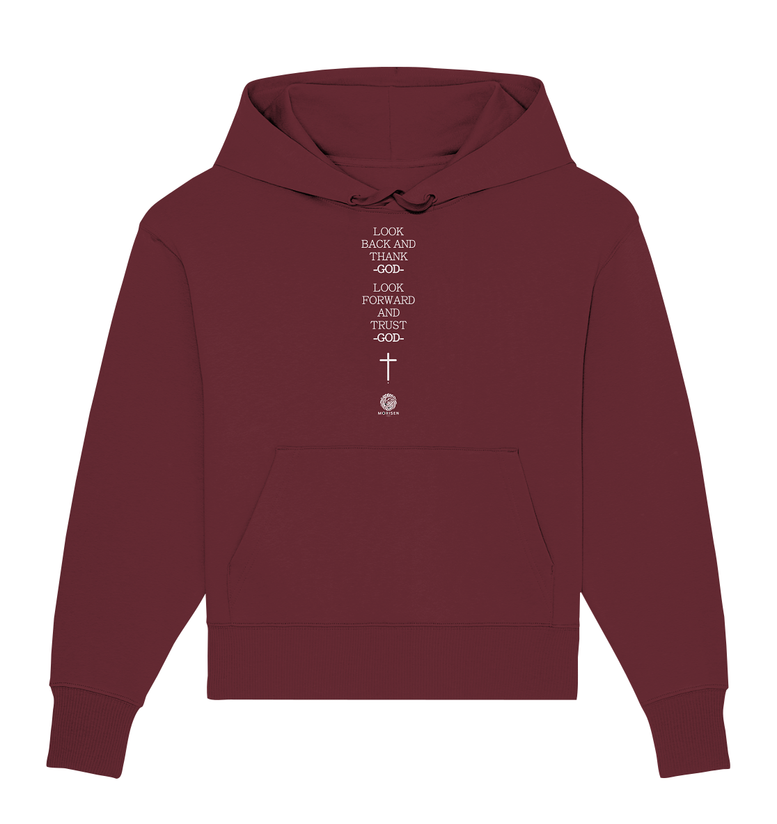 Trust in God - Organic Oversize Hoodie