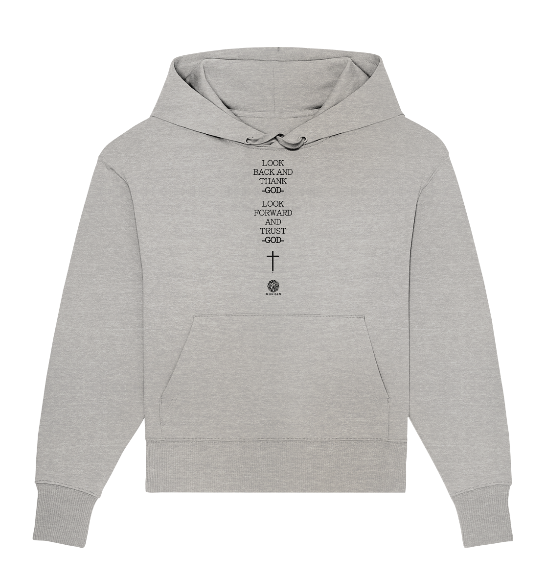 Trust in God - Organic Oversize Hoodie